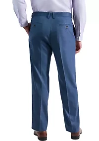 Men's Premium Stretch Classic Fit Flat Front Suit Separates Pant