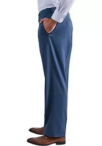 Men's Premium Stretch Classic Fit Flat Front Suit Separates Pant