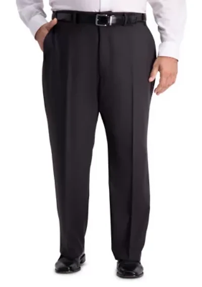 Big & Tall Active Series Herringbone Classic Fit Suit Separate Pants