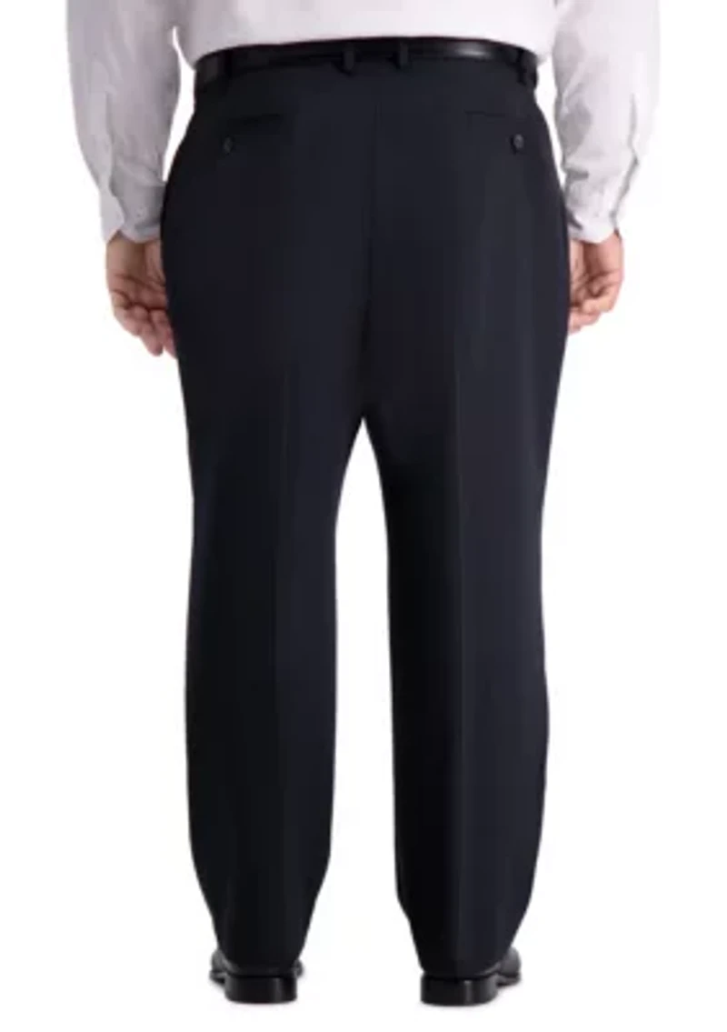 Big & Tall Active Series Herringbone Classic Fit Suit Separate Pants