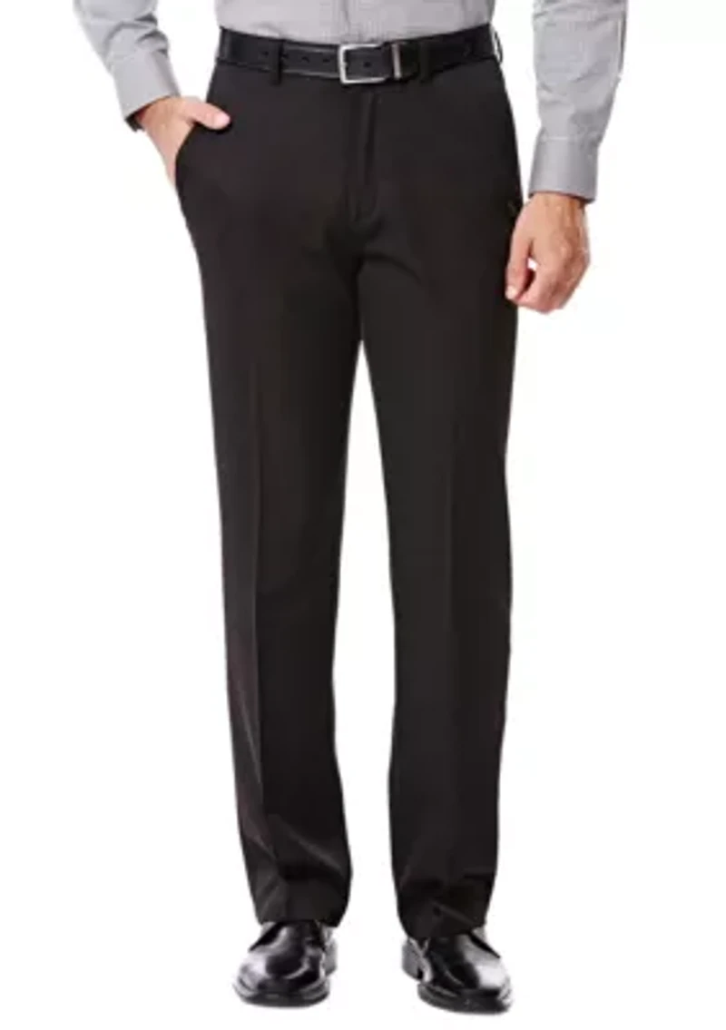 Big & Tall Travel Performance Classic Fit Solid Gabardine Suit Pants