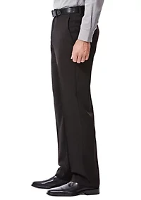 Big & Tall Travel Performance Classic Fit Solid Gabardine Suit Pants