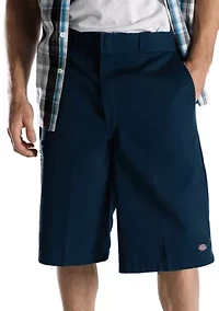 Loose Fit 13" Multi-Pocket Twill Work Short