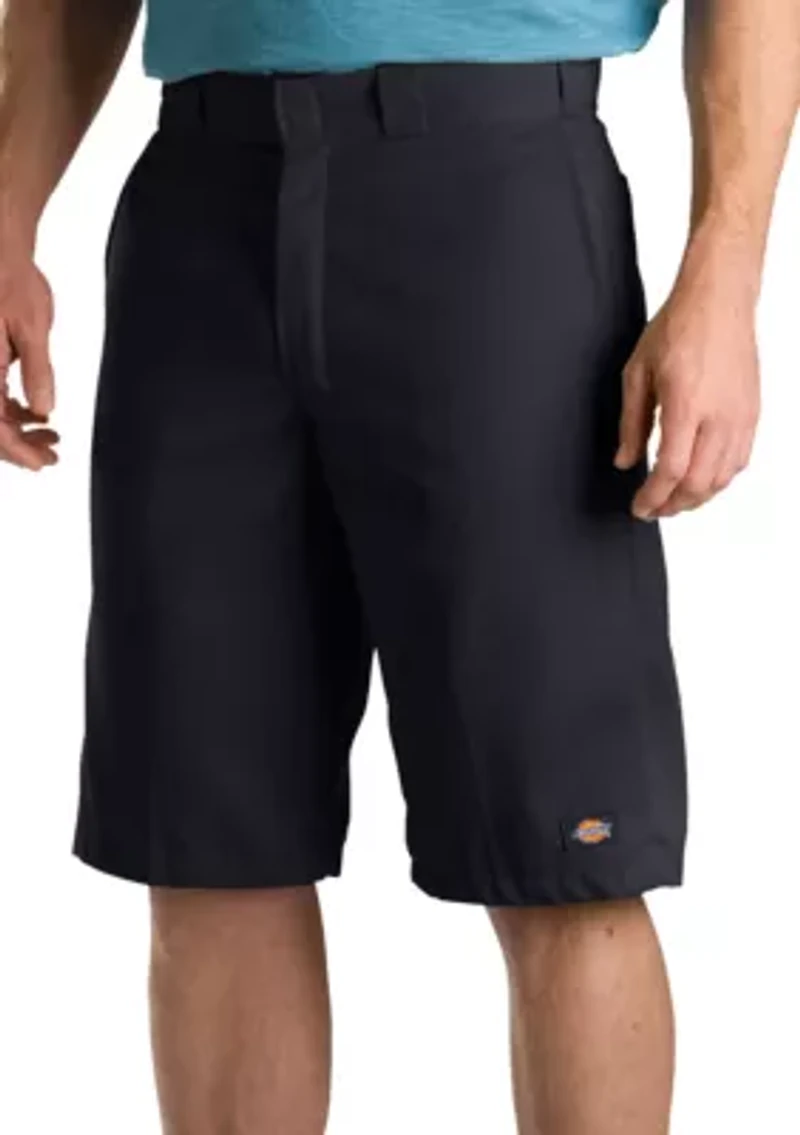 Regular Fit Poplin Work Shorts