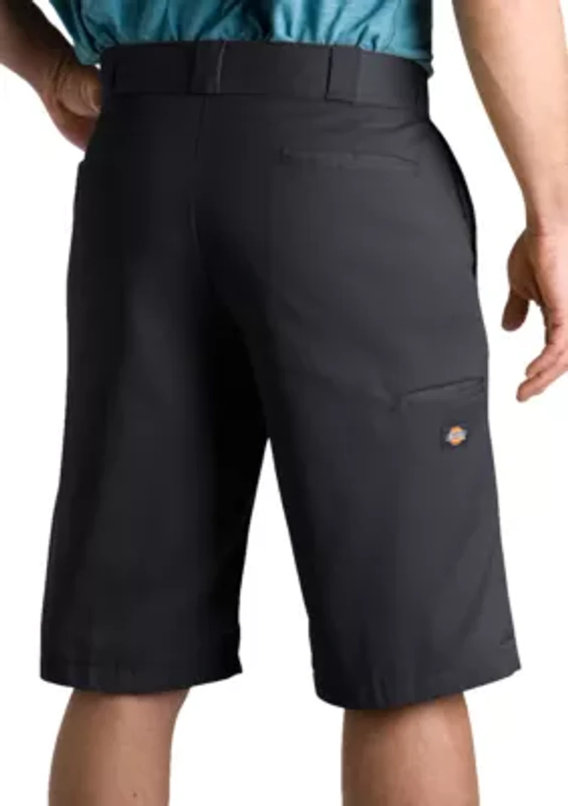 Regular Fit Poplin Work Shorts