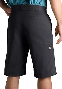 Regular Fit Poplin Work Shorts