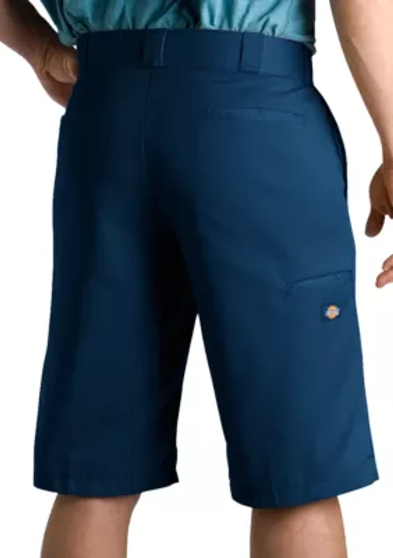 Regular Fit Poplin Work Shorts