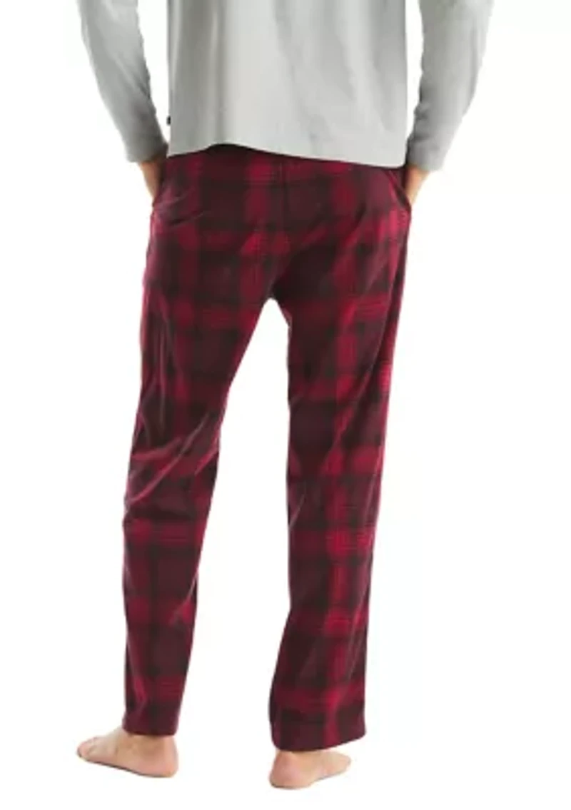 Cozy Fleece Plaid Pajama Pants