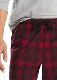 Cozy Fleece Plaid Pajama Pants