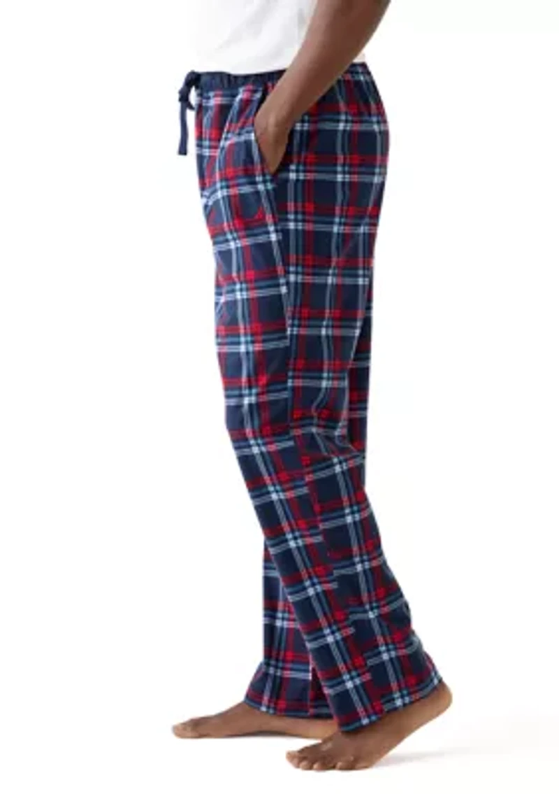 Sustainably Crafted Plaid Fleece Sleep Pants