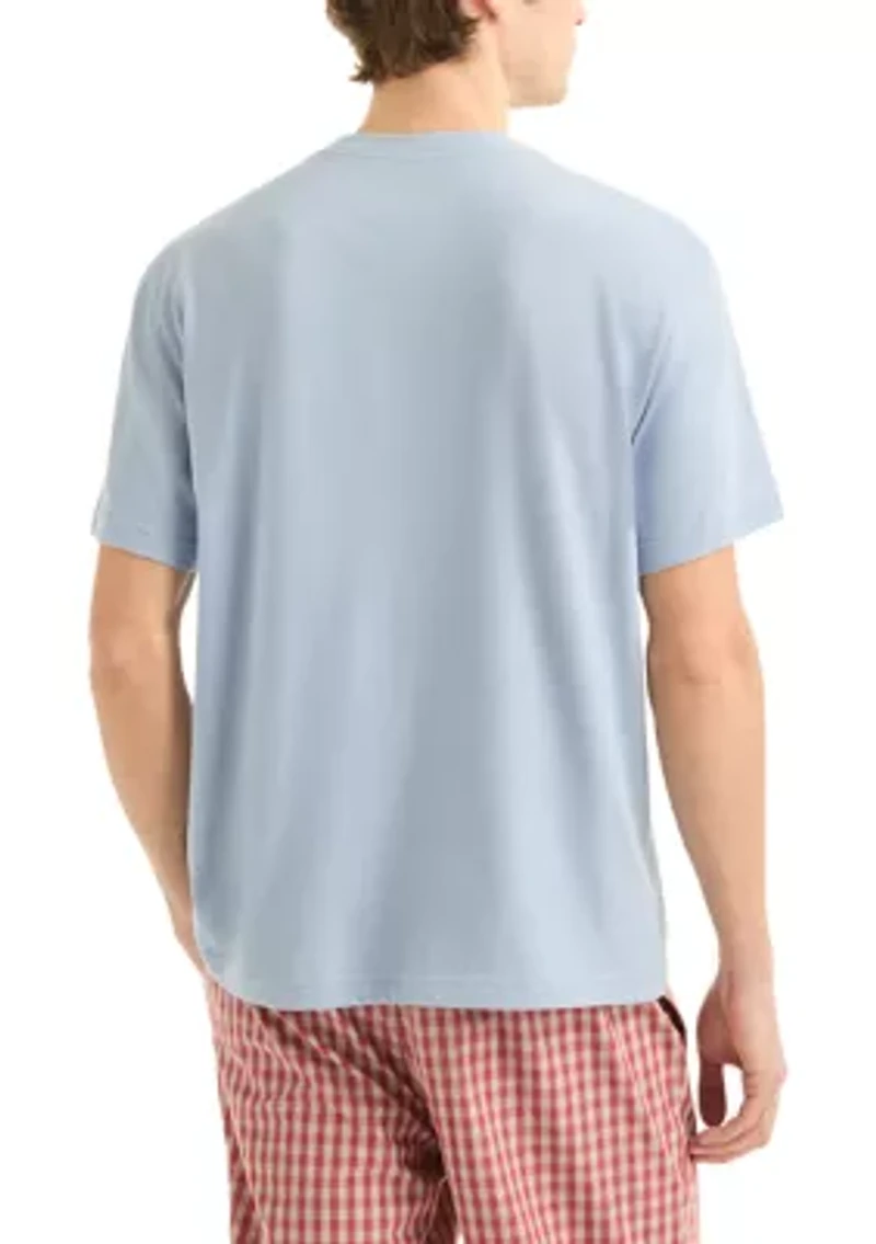 Men's Striped Crew Neck T-Shirt