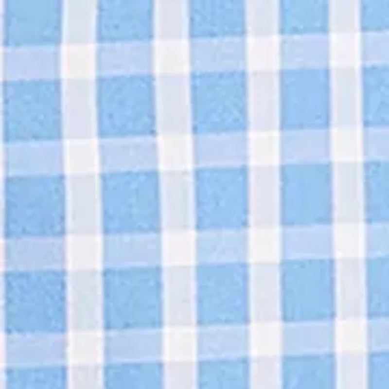 Sustainably Crafted Plaid Poplin Sleep Shorts