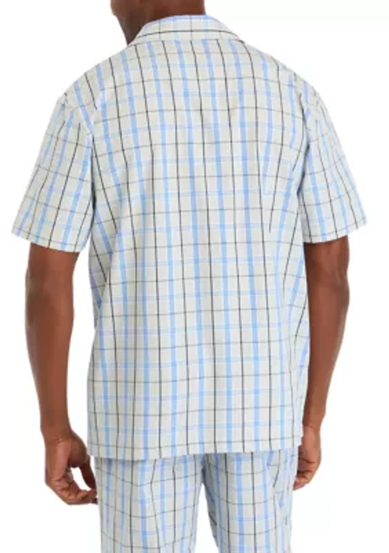 Sustainably Crafted Plaid Camp Sleep Shirt