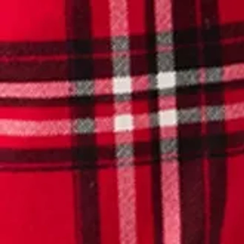 Big & Tall Plaid Fleece Sleep Pants