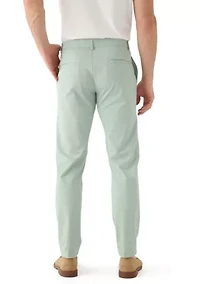 Men's Slim Fit Warp Knit Pants