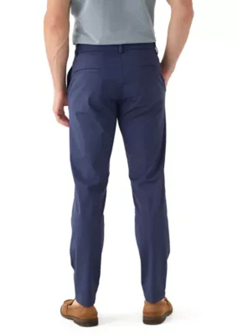 Men's Slim Fit Warp Knit Pants