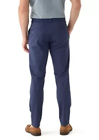 Men's Slim Fit Warp Knit Pants