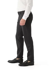 Men's Slim Fit Warp Knit Pants