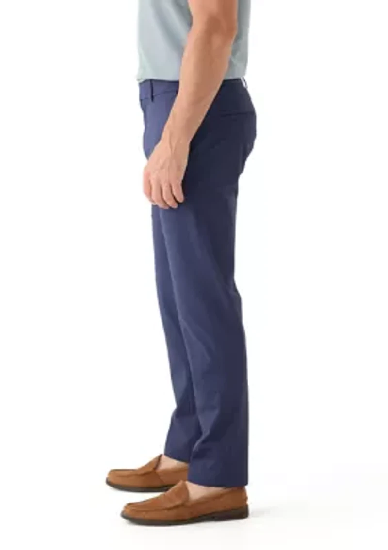 Men's Slim Fit Warp Knit Pants
