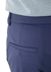 Men's Slim Fit Warp Knit Pants