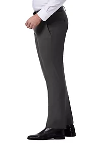 Tic Slim Fit Flat Front Flex Waistband Dress Pants