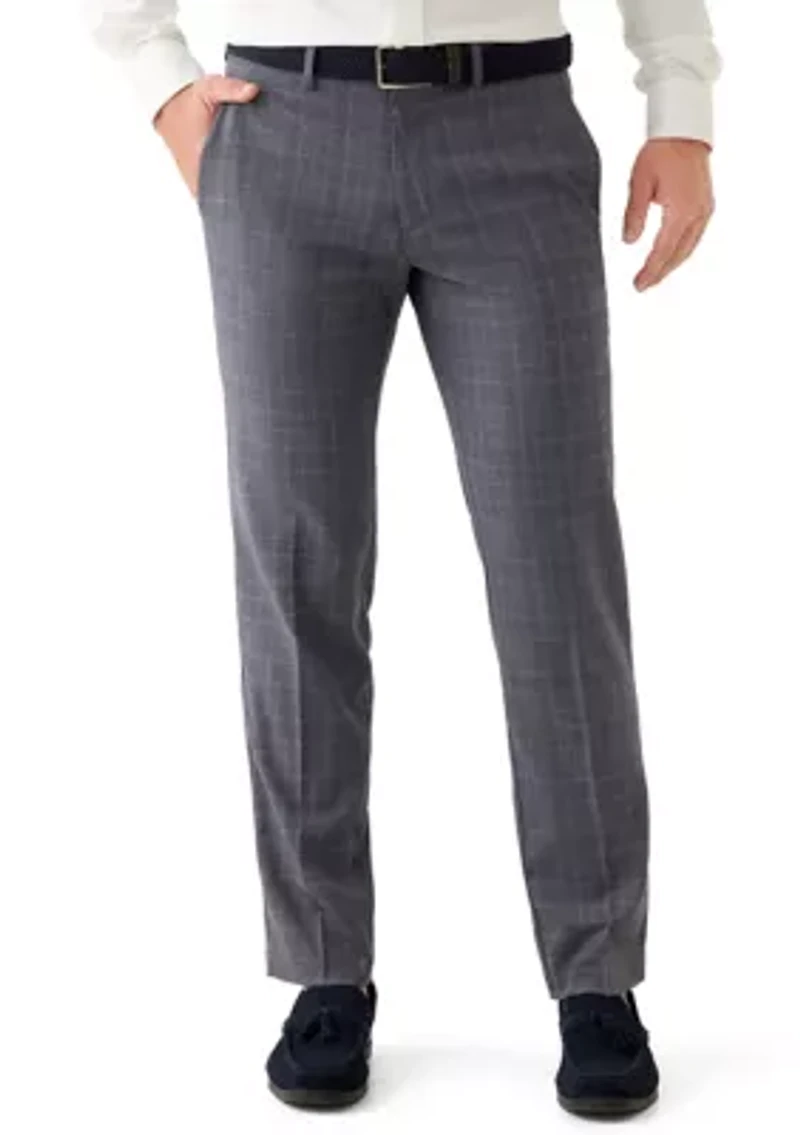Men's Medium Prince Of Wales Modern Fit Pants