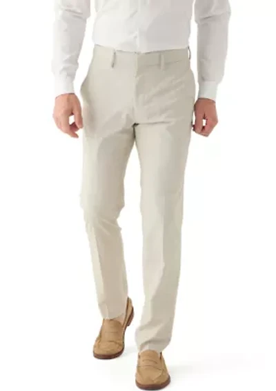 Men's Slim Fit Prince of Wales Pants