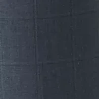 Men's Slim Fit Shark Windowpane Pants