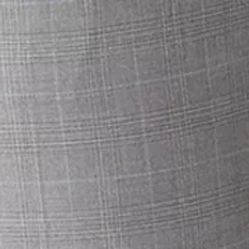 Men's Stretch Plaid Slim Fit Flat Front Dress Pants