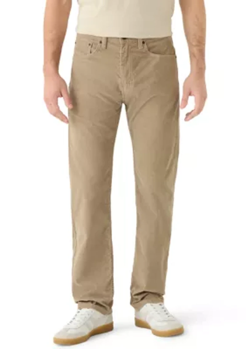 Regular Timberwolf Corduroy Pants