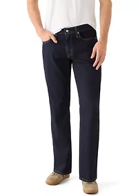 Men's Relaxed Straight Stretch Jeans