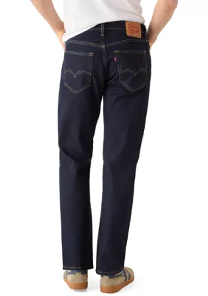 Men's Relaxed Straight Stretch Jeans