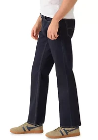 Men's Relaxed Straight Stretch Jeans