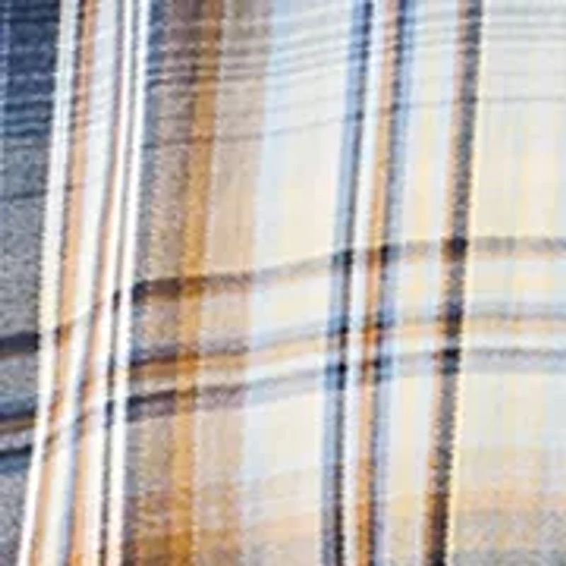 Men's Plaid Boxy Shirt