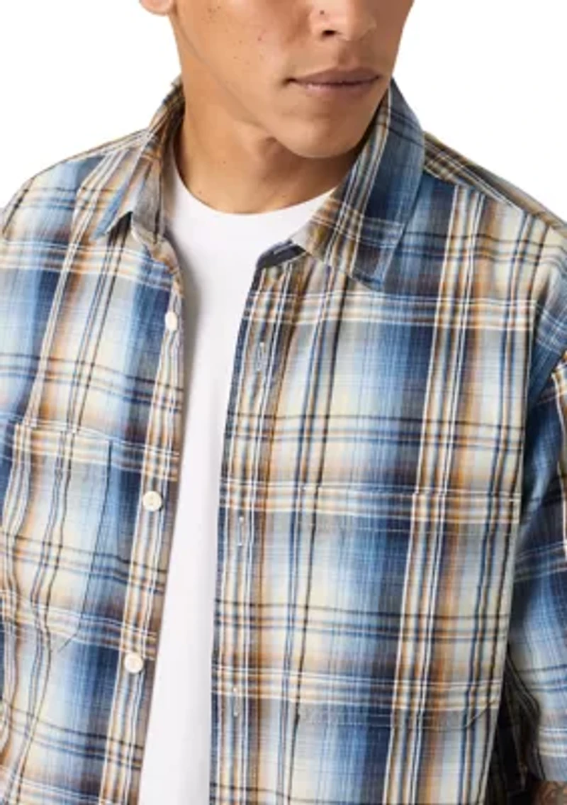 Men's Plaid Boxy Shirt