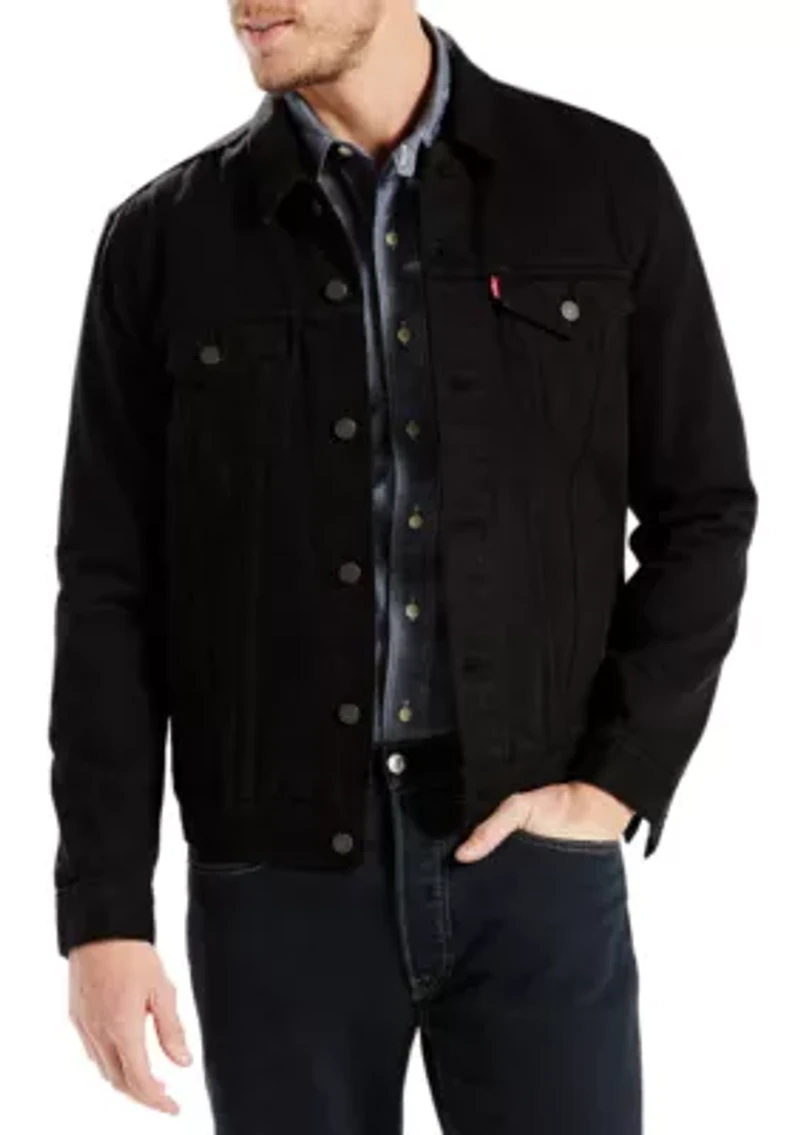 Big & Tall Trucker Jean Jacket