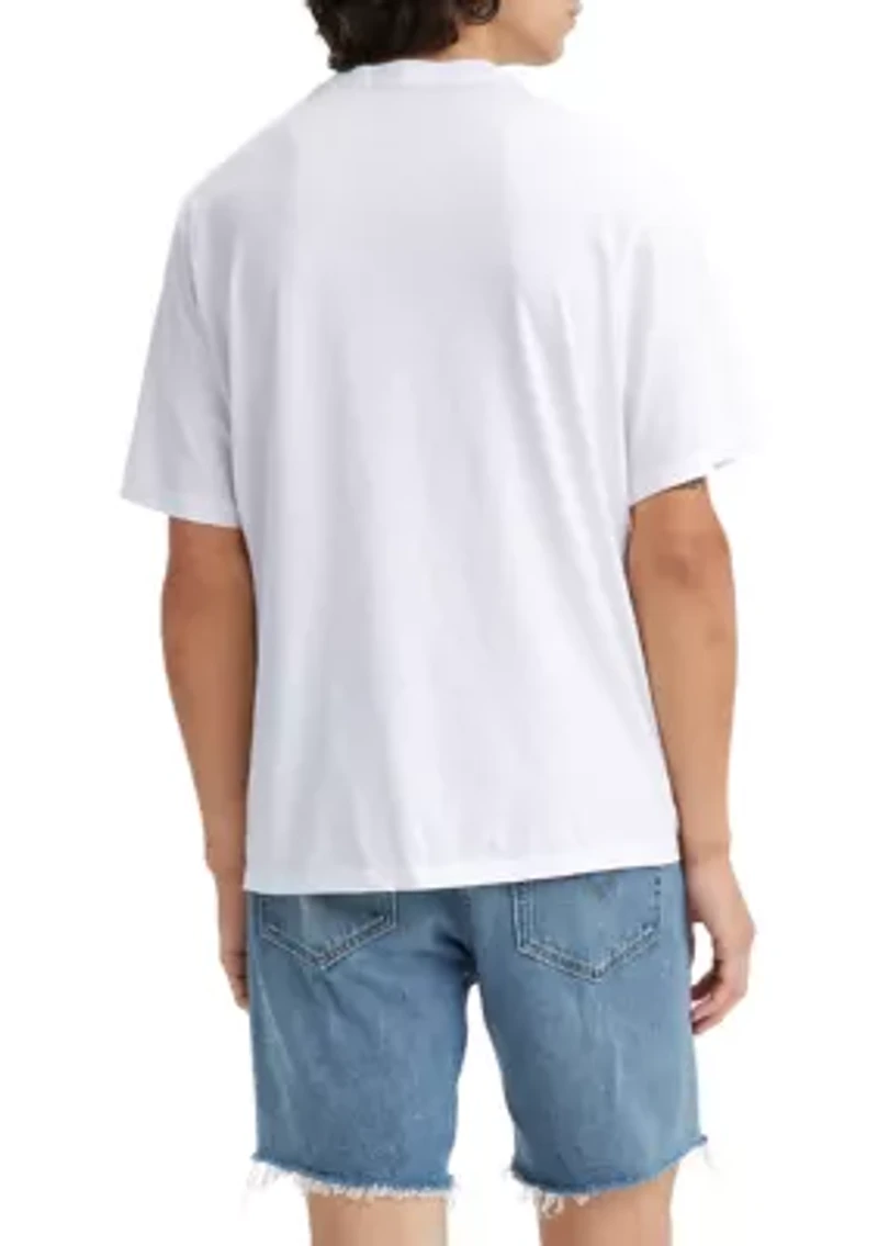 Relaxed Fit Bear Logo Graphic T-Shirt