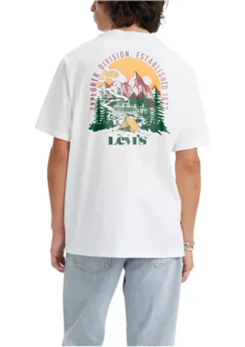 Short Sleeve Relaxed Fit Utopia Outdoors Graphic T-Shirt