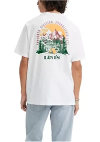 Short Sleeve Relaxed Fit Utopia Outdoors Graphic T-Shirt
