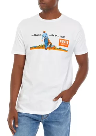 Short Sleeve Relaxed Fit Western as it Gets Graphic T-Shirt