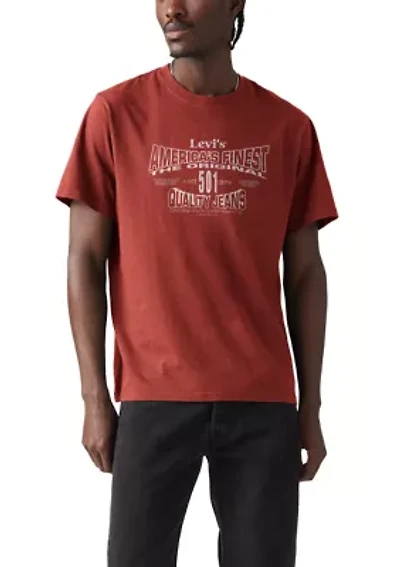 Relaxed Fit 501 Front Graphic T-Shirt