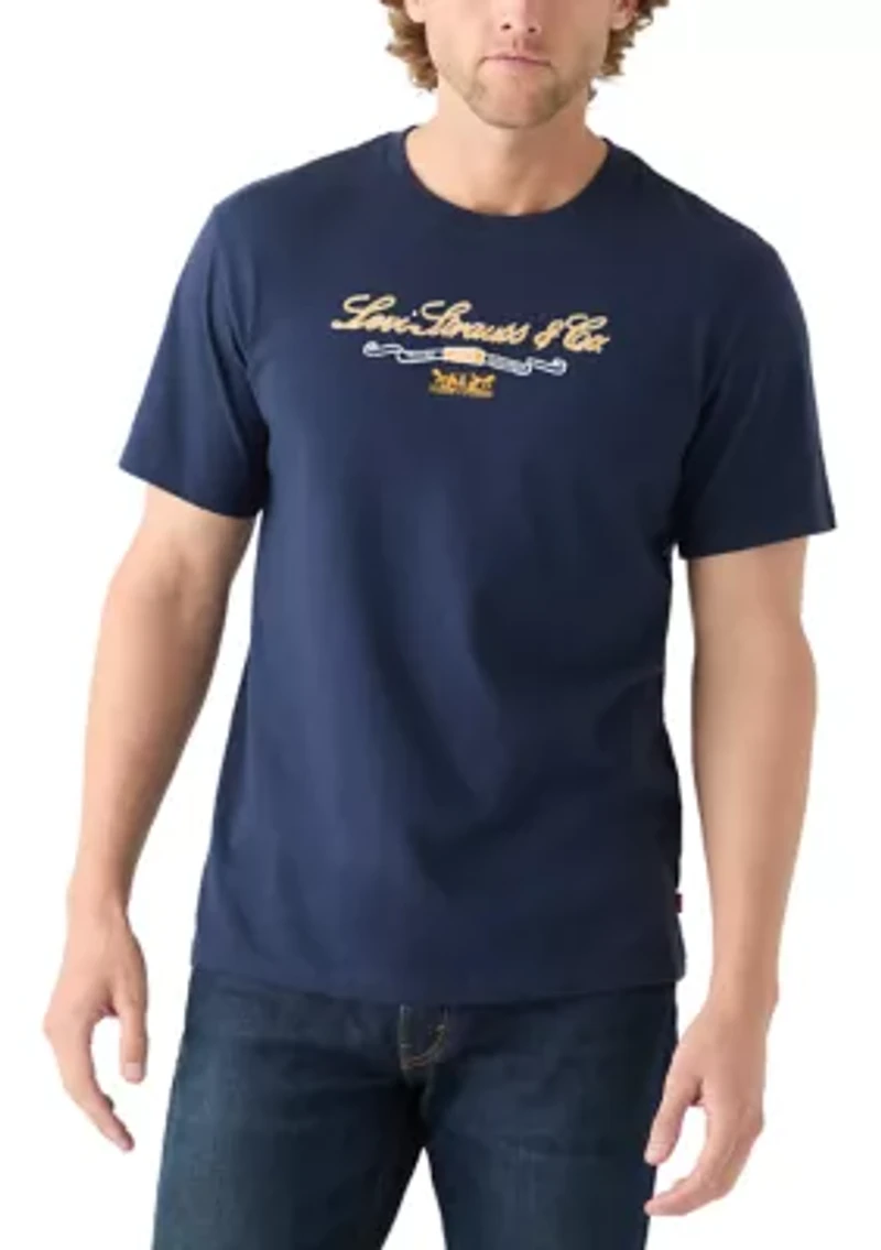 Relaxed Fit Collegiate Graphic T-Shirt