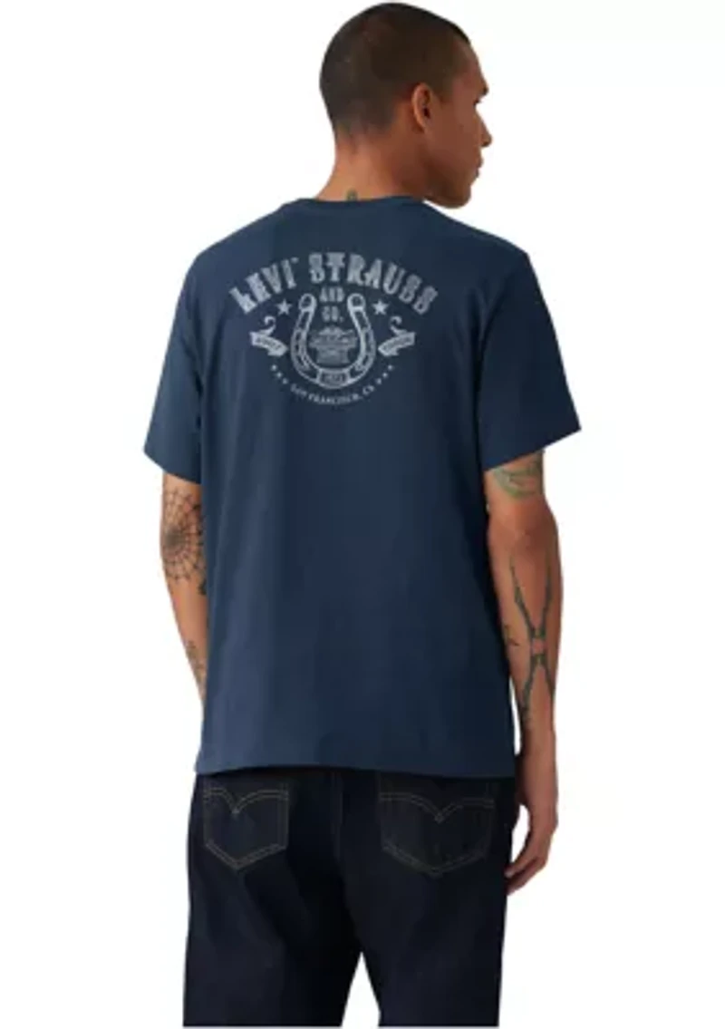 Men's Relaxed Fit Short Sleeve Graphic T-Shirt
