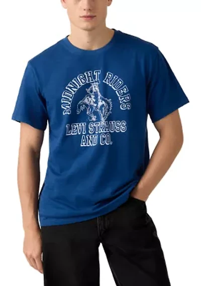 Men's Short Sleeve Midnight Rider Relaxed Fit Shirt