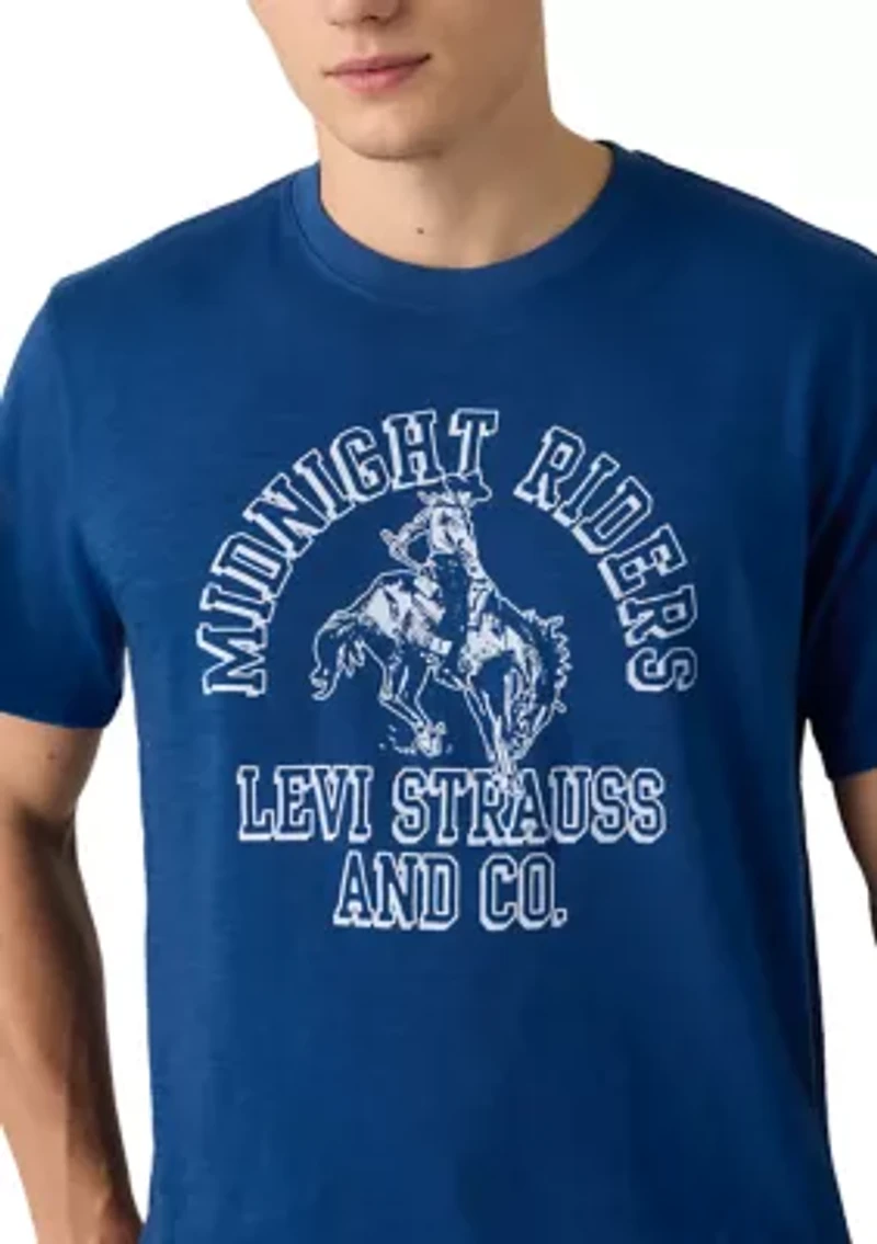 Men's Short Sleeve Midnight Rider Relaxed Fit Shirt