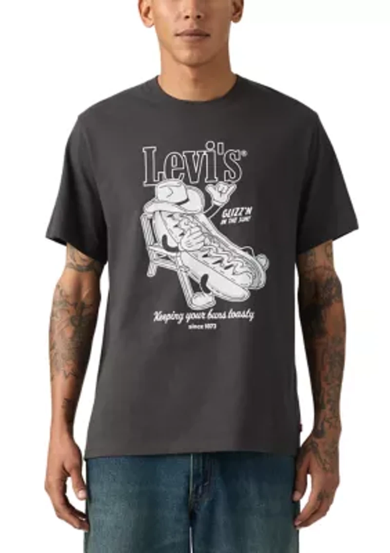 Men's Hot Dog Graphic T-Shirt