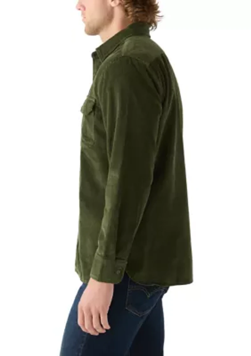 Corduroy Classic Worker Shirt