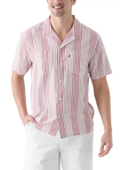 Classic Camper Stripe Button Down Shirt