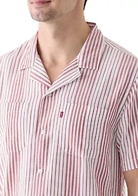 Classic Camper Stripe Button Down Shirt