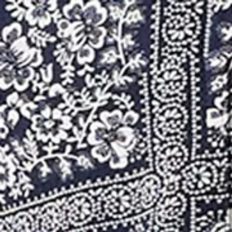 Men's Classic Bandana Print Camp Shirt